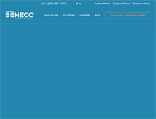 Tablet Screenshot of beneco.com